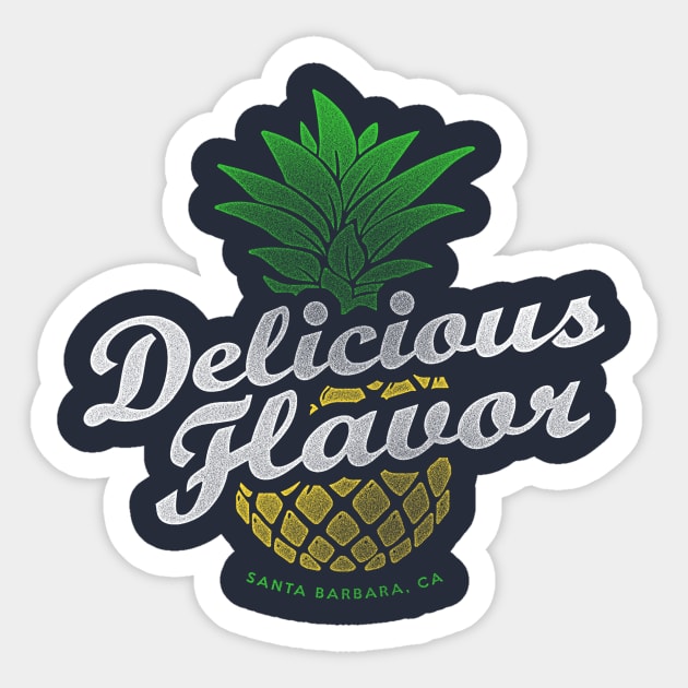 Delicious Flavor Sticker by TeeKetch